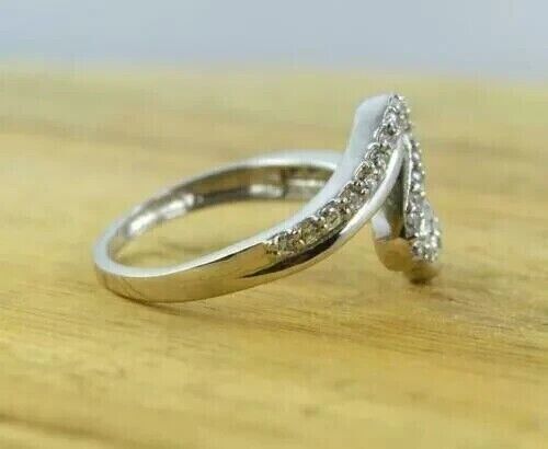 2.30Ct White Round Cut Pave Band Ring | Party Wear Band Ring | Fashion Jewelry