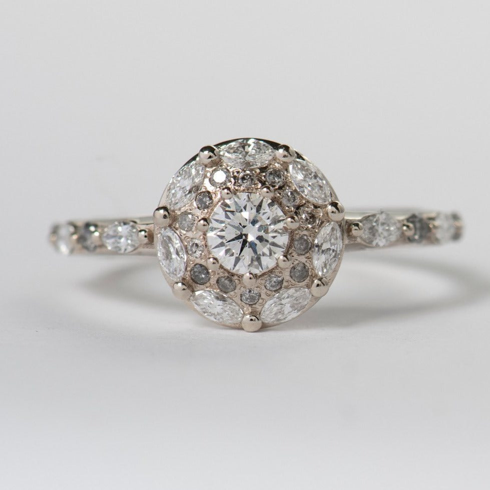 2.4Ct White Round Cut Solitaire Ring | Wedding Ring For Bridal | Classy Ring For Women | Fancy Ring