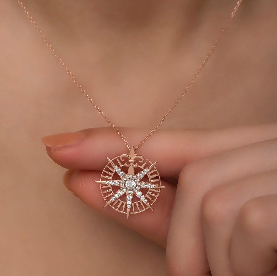 2.55Ct White Round Cut Halo Pendant | Designer Pendant For Women | Elegance Jewelry Piece