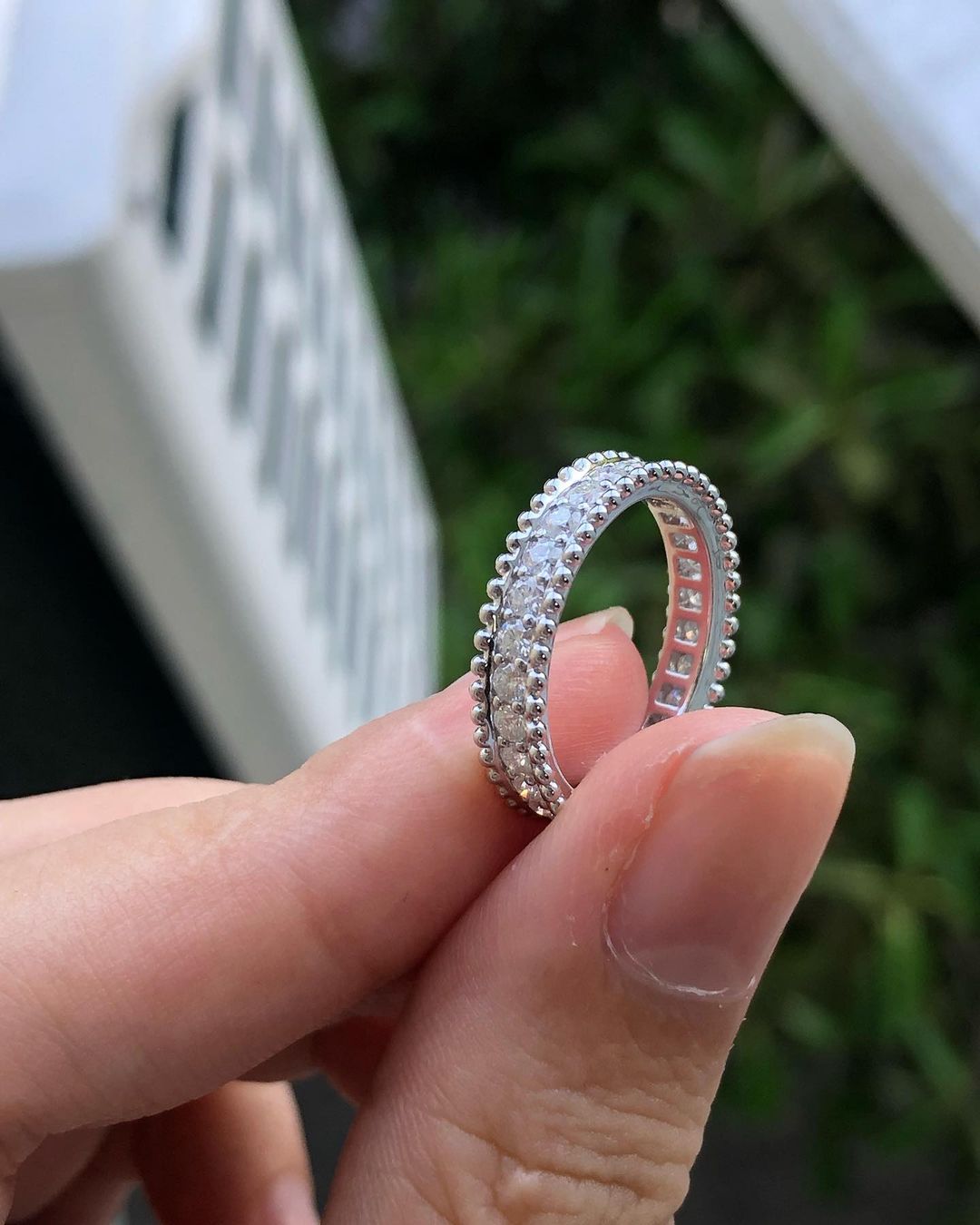 2.30t White Round Cut Full Eternity Band Ring | Proposal Band Ring | Daily Wear Band Ring | Classic Band Ring