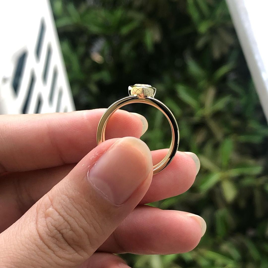 2.88Ct White Marquise Cut Bezel Ring | Engagement Ring For Women | Delicate Solo Diamond Ring | Beautiful Ring