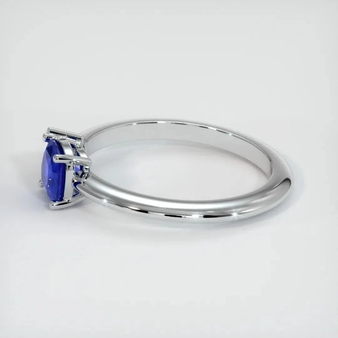 2.5Ct Blue Cushion And White Pear Cut Two Stone Ring | Birthday Gift Ring For Her | Ring For Women | Toi Et Moi Ring
