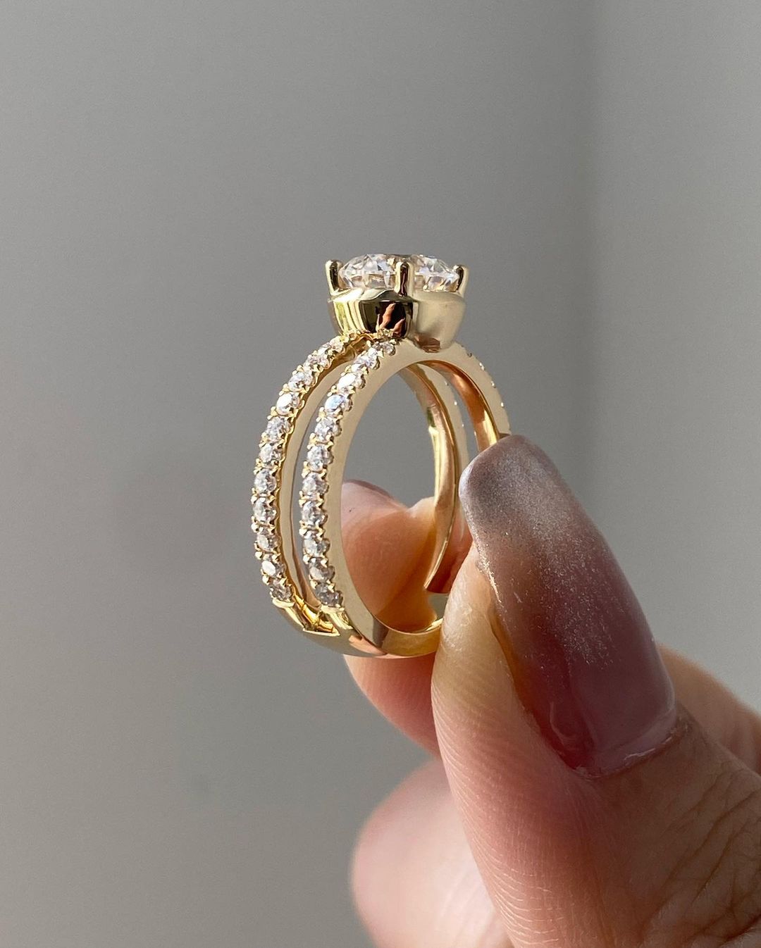 2.70Ct White Round Cut Solitaire Ring | Birthday Gift Ring | Delicate Solo Diamond Ring