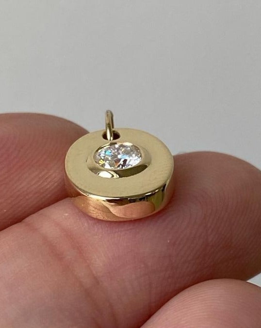 2.77Ct White Round Cut Bezel Pendant | Daily Wear Pendant For Her | Women Jewelry | Classic Pendant | Birthstone Pendant