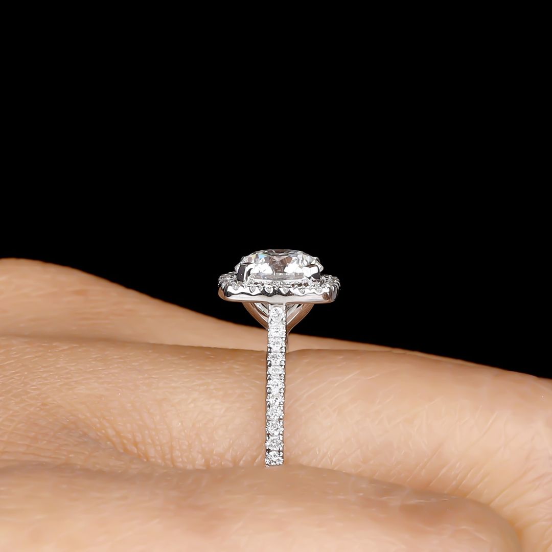 2.95Ct White Round Cut Solitaire Ring | Wedding Ring For Women | Fashion Jewelry