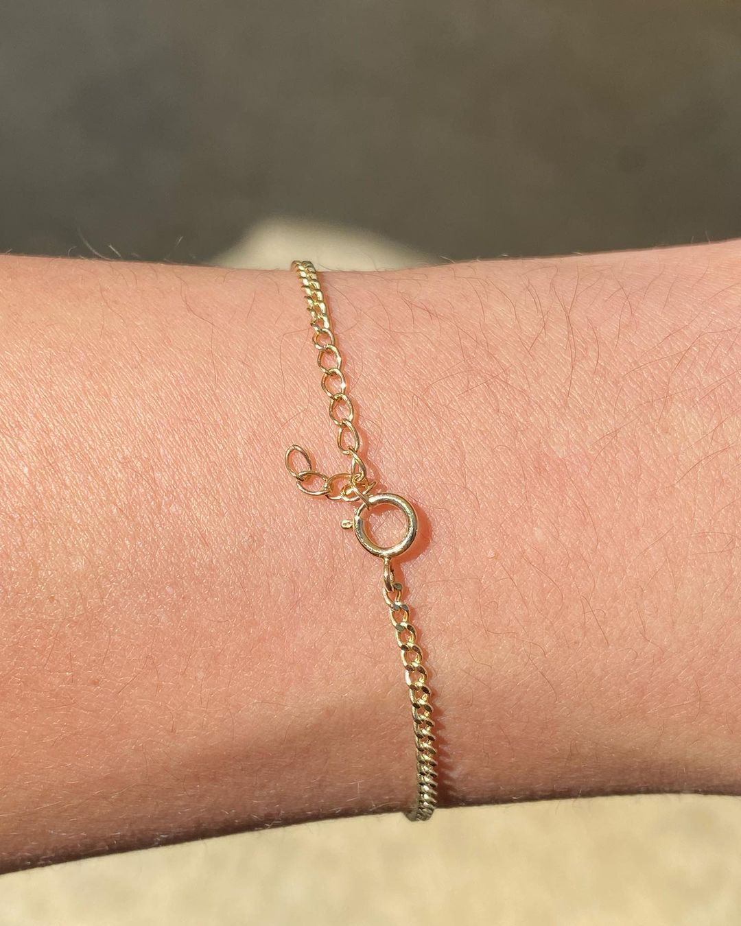 White Pear Brilliant Cut Signity Diamond Solitaire Bracelet | Curb Chain Bracelet | Delicate Solo Diamond Bracelet