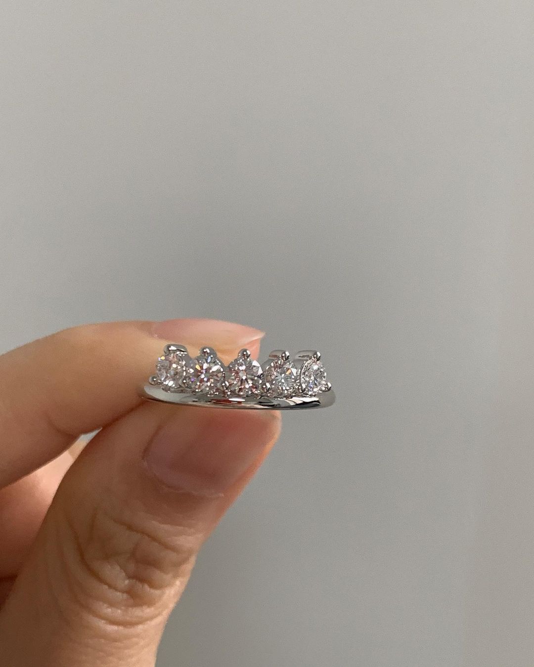 2.55Ct White Round Cut Prong Ring | Promise Ring | Daily Wear Ring For Women