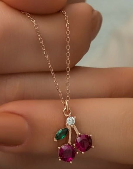 2.77Ct Red Round Cut Prong Pendant | Anniversary Gift Pendant For Wife | Fashion Jewelry | Gorgeous Pendant For Women