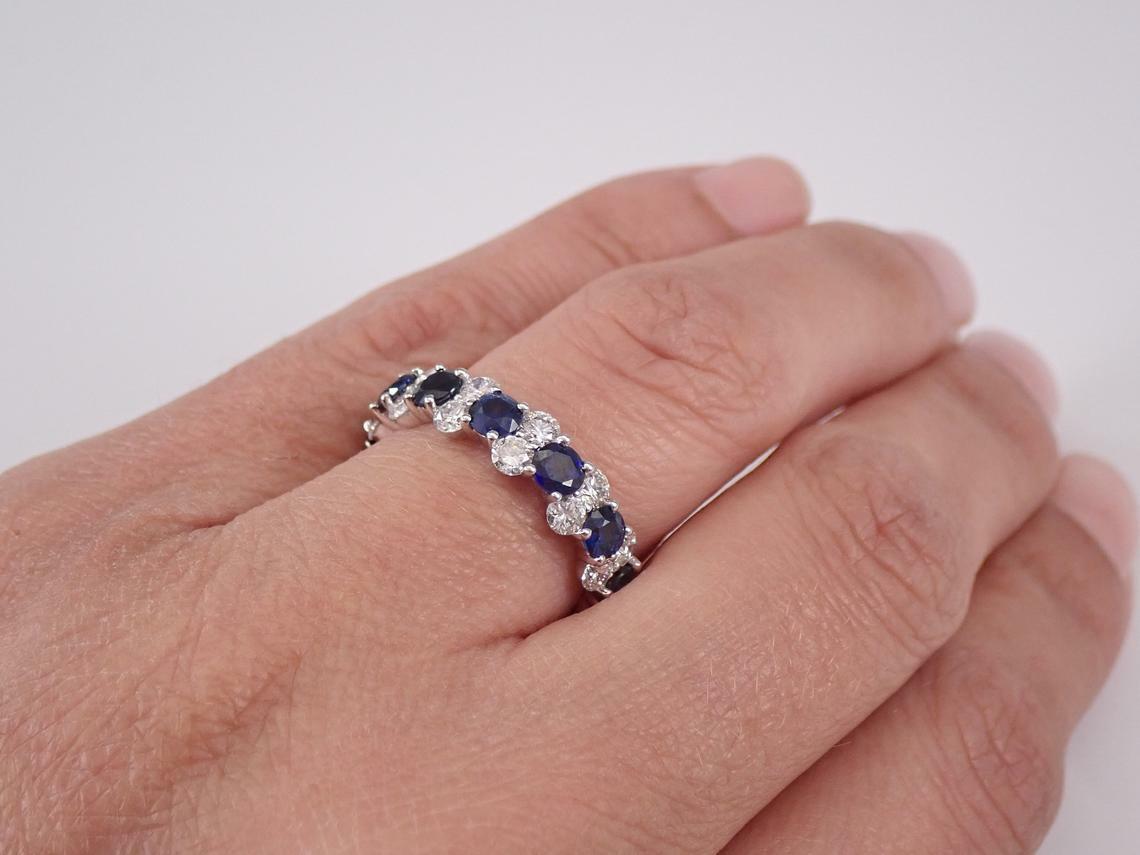 3.20Ct Round Cut Full Eternity Band Ring | Perfect Wedding Band Ring For Bridal | Designer Band Ring