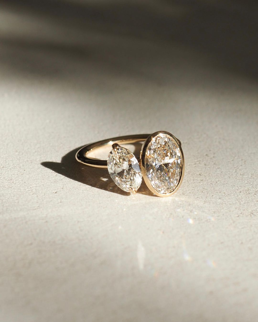 2.5Ct White Oval Cut Two Stone Ring | Engagement Ring For Women | Toi Et Moi Ring | Awesome Ring