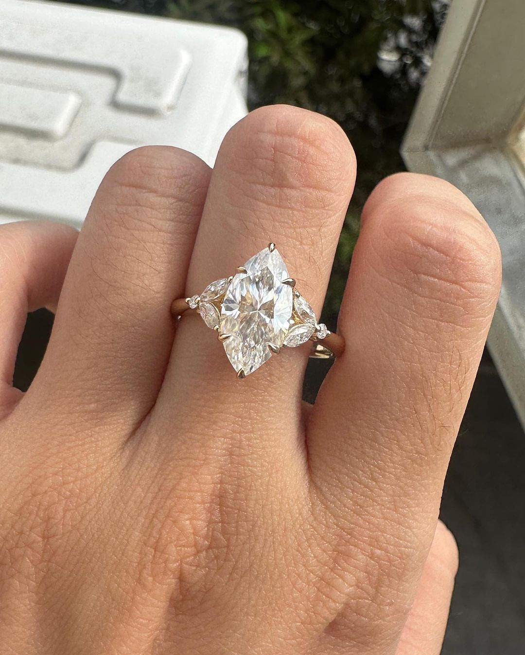 2.6Ct White Marquise Cut Solitaire Ring | Engagement Ring | Gift For Her | Occasion Ring