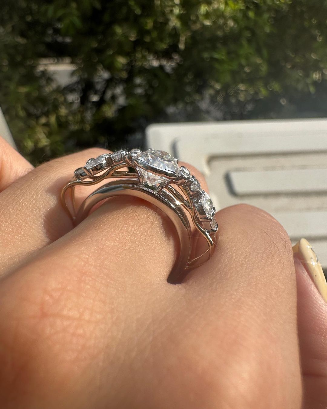 2.8Ct White Pear Cut Solitaire Ring | Anniversary Gift Ring | Fashion Jewelry | Proposal Ring