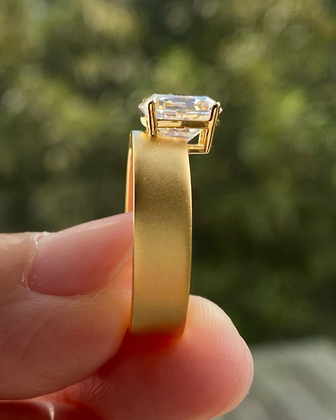 2.98Ct White Cushion Cut Solitaire Ring | Women Jewelry | Timeless Design For Her