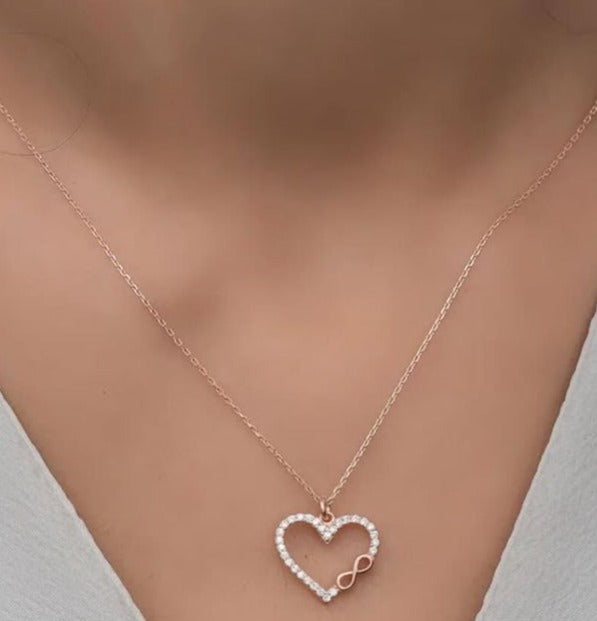 Heart Shape 2.30Ct White Round Cut Pave Pendant | Perfect Anniversary Gift Pendant For Wife | Lovable Pendant For Her | Timeless Design