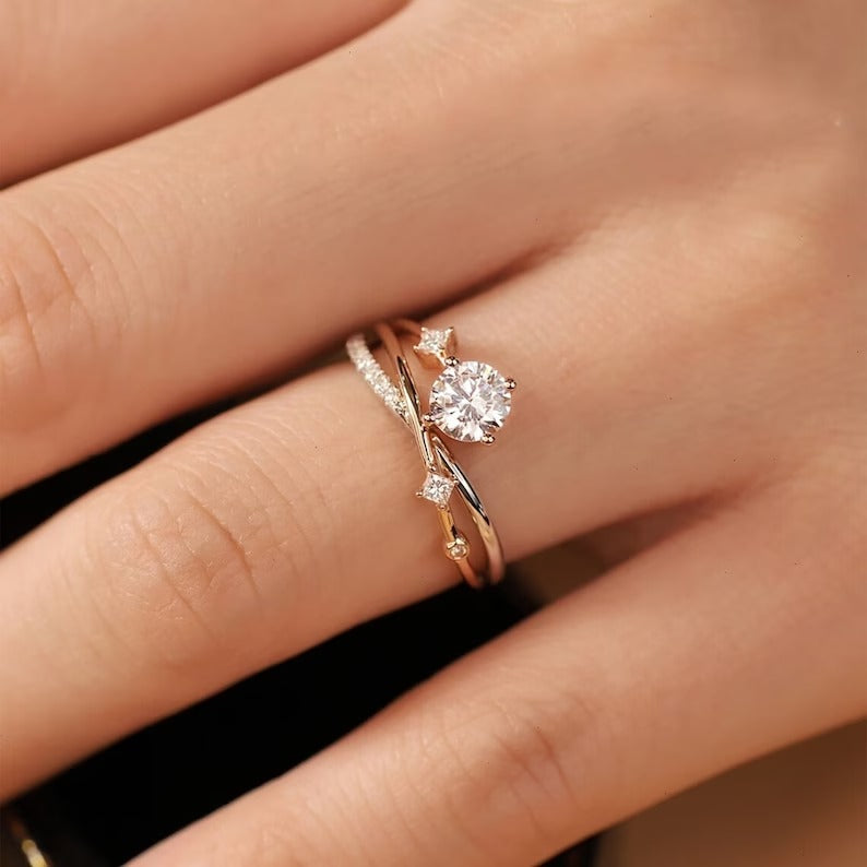 2.5Ct White Round Cut Solitaire Ring | Engagement Ring For Fiancee | Proposal Ring | Classic Ring