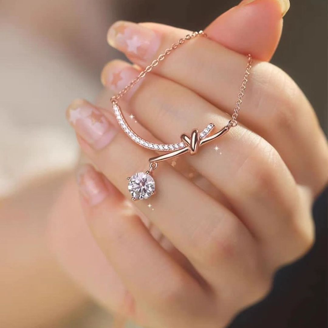 2.50Ct White Round Cut Solitaire Pendant | Anniversary Gift Pendant | Surprise Gift Pendant For Wife | Designer Jewelry Piece