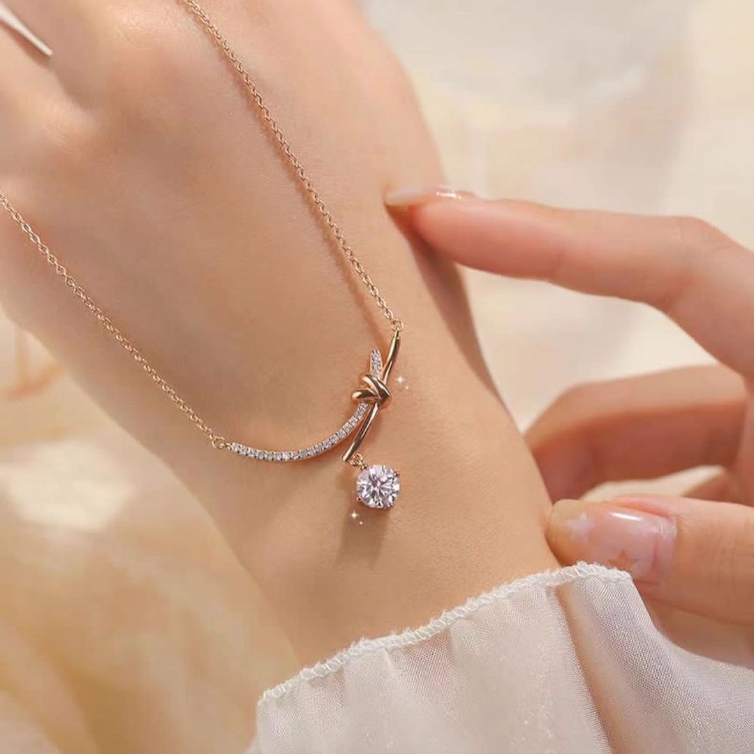 2.50Ct White Round Cut Solitaire Pendant | Anniversary Gift Pendant | Surprise Gift Pendant For Wife | Designer Jewelry Piece