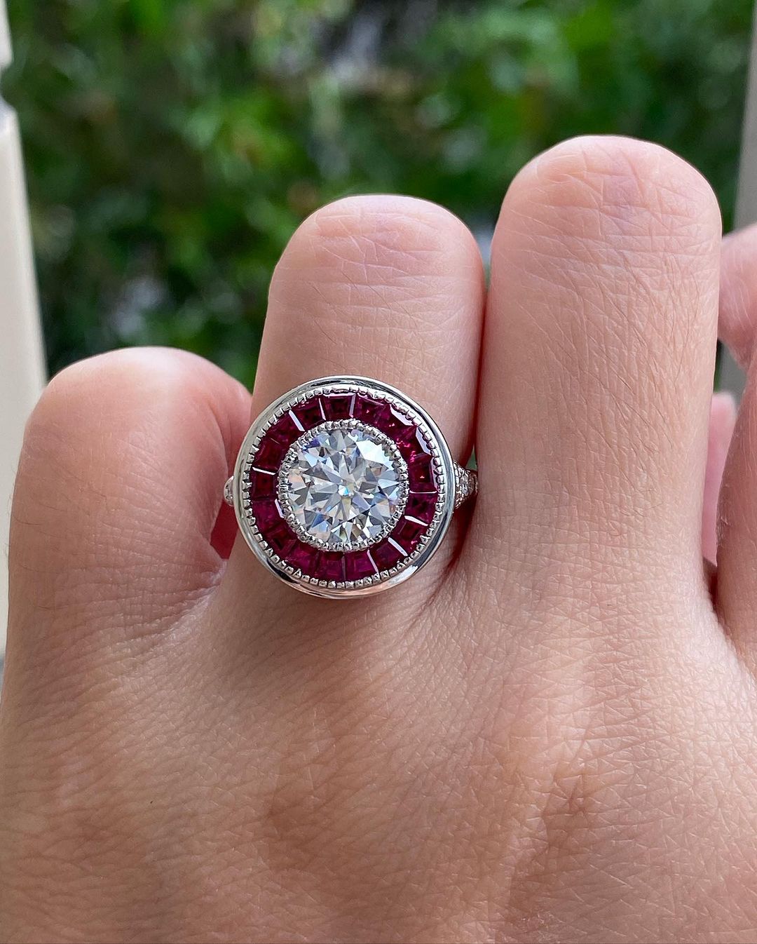 2.6CT White Round Cut Bezel Ring | Party Wear Ring | Fancy Ring | Gift For Women