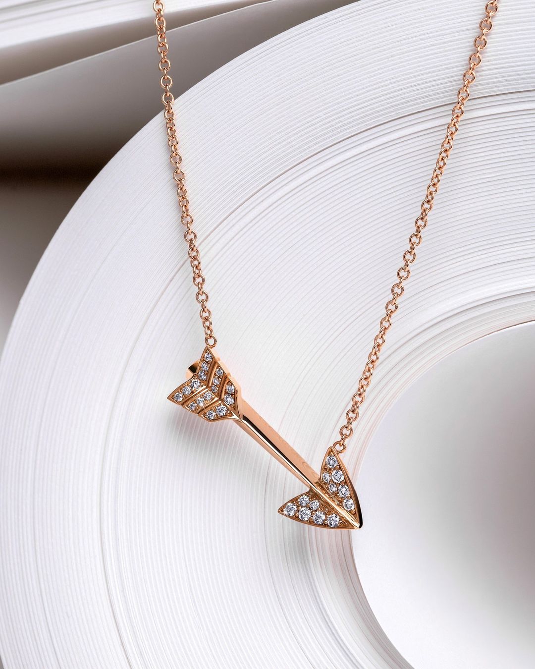 Arrow Shape 1.80Ct White Round Cut Prong Pendant | Designer Pendant for Her | Fashion Jewelry | Special Events Pendant | Stylish Pendant