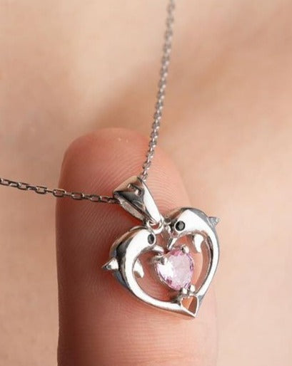 2.50Ct Light Pink Heart Cut Solitaire Pendant | Anniversary Gift Pendant For Wife | Proposal Pendant For Her | Everyday Wear Pendant For Women