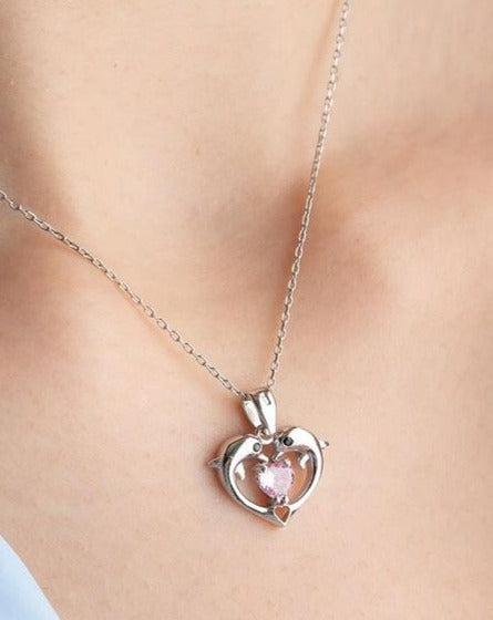 2.50Ct Light Pink Heart Cut Solitaire Pendant | Anniversary Gift Pendant For Wife | Proposal Pendant For Her | Everyday Wear Pendant For Women