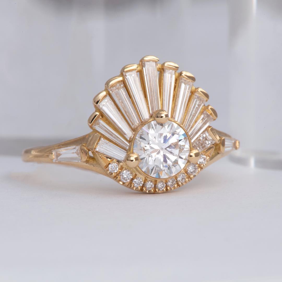 2.2CT White Round Cut Solitaire Ring | Anniversary Gift Ring For Wife | Beautiful Ring | Elegant Design