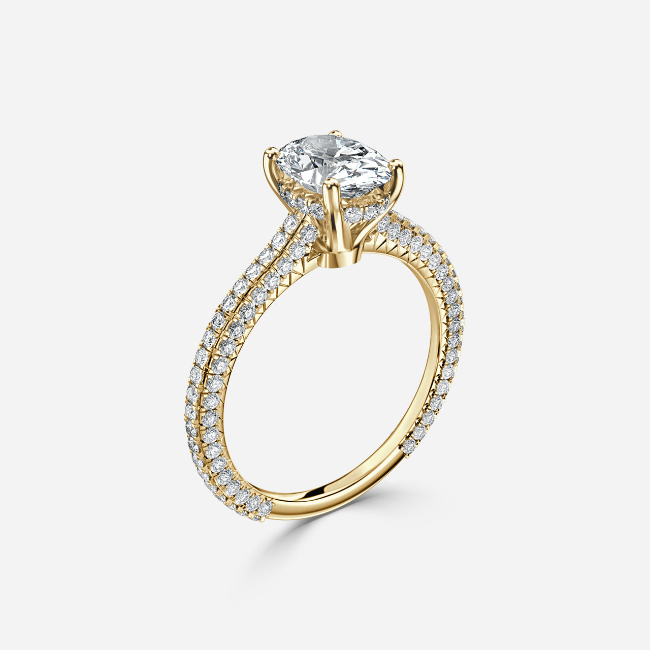 2.80Ct White Oval Cut Solitaire Ring | Birthday Gift Ring For Women | Bridal Jewelry