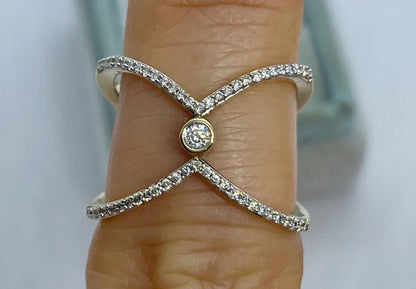 1.50Ct White Round Cut Bezel Ring | Special Occasion Ring | Party Wear Ring | Minimalist Ring