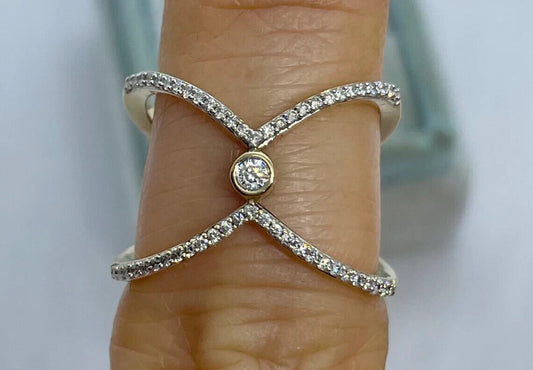 1.50Ct White Round Cut Bezel Ring | Special Occasion Ring | Party Wear Ring | Minimalist Ring
