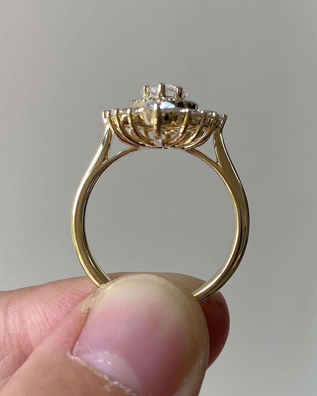 3.10Ct White Marquise Cut Double Halo Ring | Bridal Jewelry Collection | Gorgeous Ring For Women | Timeless Design