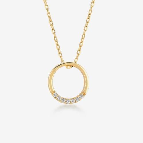 Round Shape 1.30Ct Round Cut Pave Pendant | Daily Wear Pendant For Her | Surprise Gift Pendant For Women | Jewelry Collection