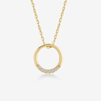 Round Shape 1.30Ct Round Cut Pave Pendant | Daily Wear Pendant For Her | Surprise Gift Pendant For Women | Jewelry Collection