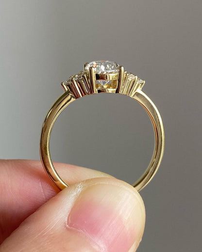 2.85Ct White Oval Cut Solitaire Ring | Birthday Gift Ring For Her | Statement Ring For Women