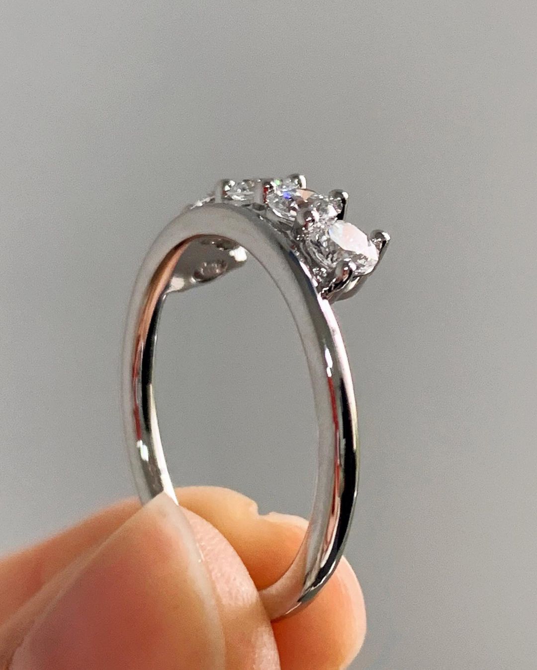 2.55Ct White Round Cut Prong Ring | Promise Ring | Daily Wear Ring For Women