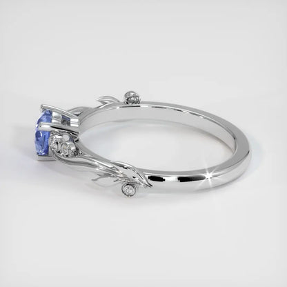 2.5Ct Blue Heart Cut Solitaire Ring For Her | Proposal Ring For Girlfriend | Valentine's Gift Ring | Statement Ring