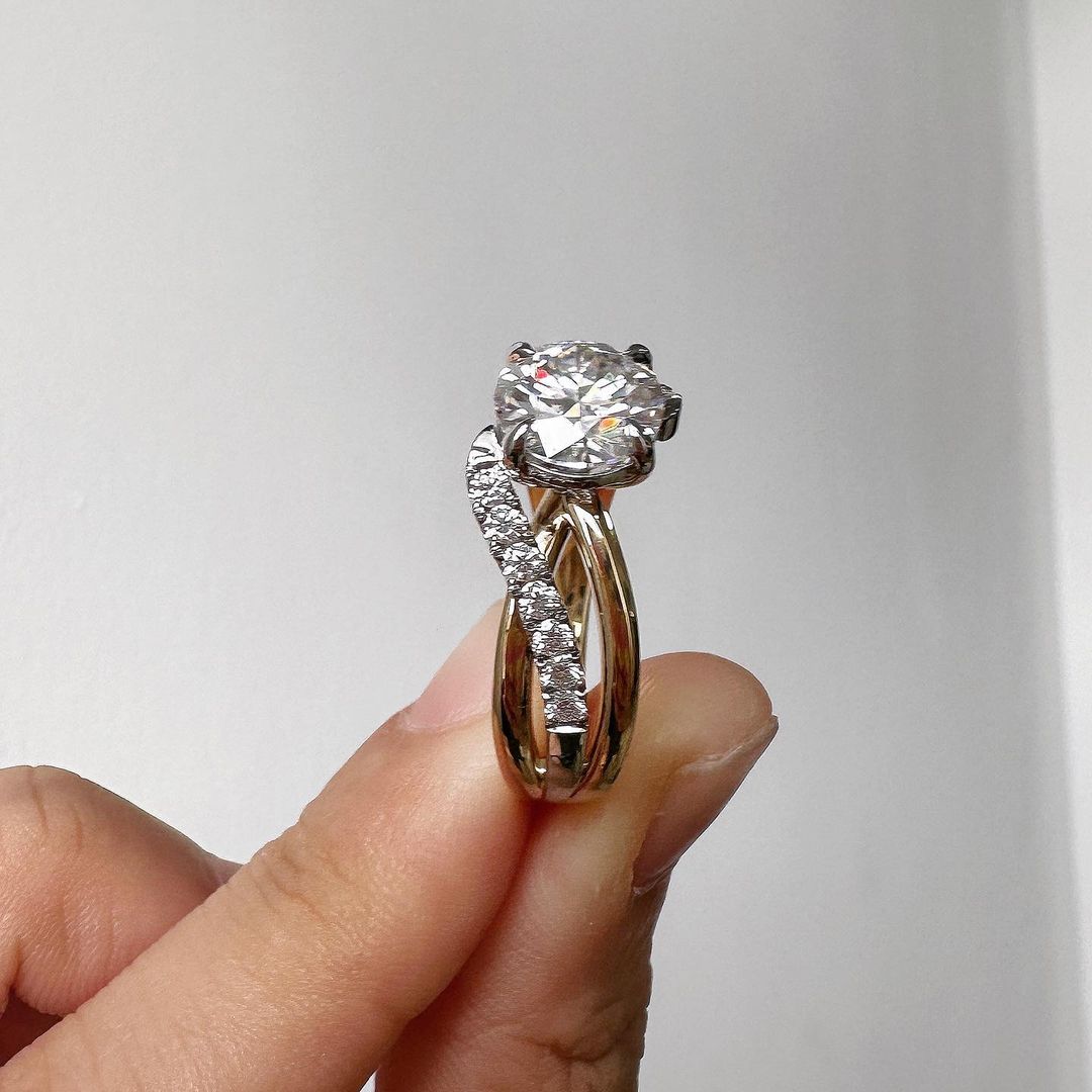 2.77Ct White Round Cut Solitaire Ring | Designer Ring For Her | Birthday Gift Ring For Women | Jewelry Collection