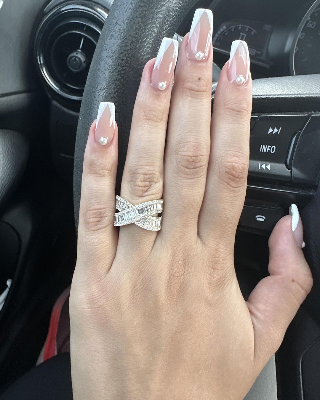 3.50Ct White Round And Baguette Cut Half Eternity Band Ring | Party Wear Band Ring | Modern Bridal Band Ring