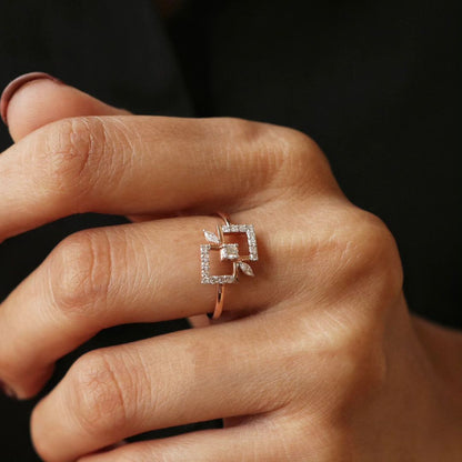 1.2Ct White Round Cut Prong Ring | Anniversary Gift Ring | Beautiful Ring | Surprise Gift Ring