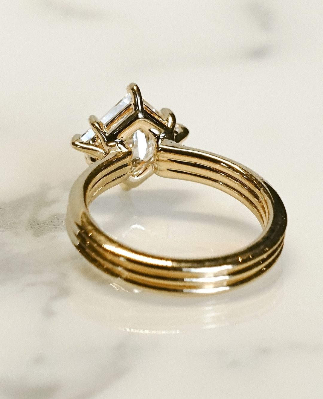 2.5Ct White Princess Cut Solitaire Ring | Anniversary Gift Ring For Wife | Elegant Ring | Gift For Her