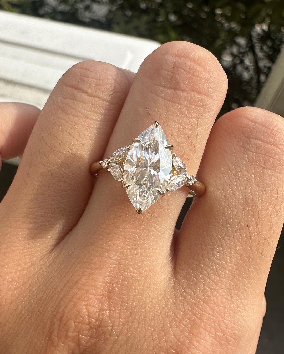 2.6Ct White Marquise Cut Solitaire Ring | Engagement Ring | Gift For Her | Occasion Ring