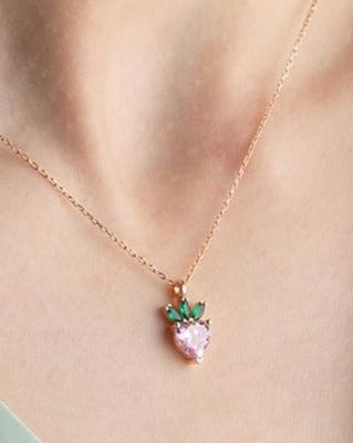 2.50Ct Light Pink Heart Cut Solitaire Ring | Surprise Gift Pendant For Her | Bridal Jewelry | Casual Wear Pendant For Women