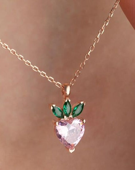 2.50Ct Light Pink Heart Cut Solitaire Ring | Surprise Gift Pendant For Her | Bridal Jewelry | Casual Wear Pendant For Women