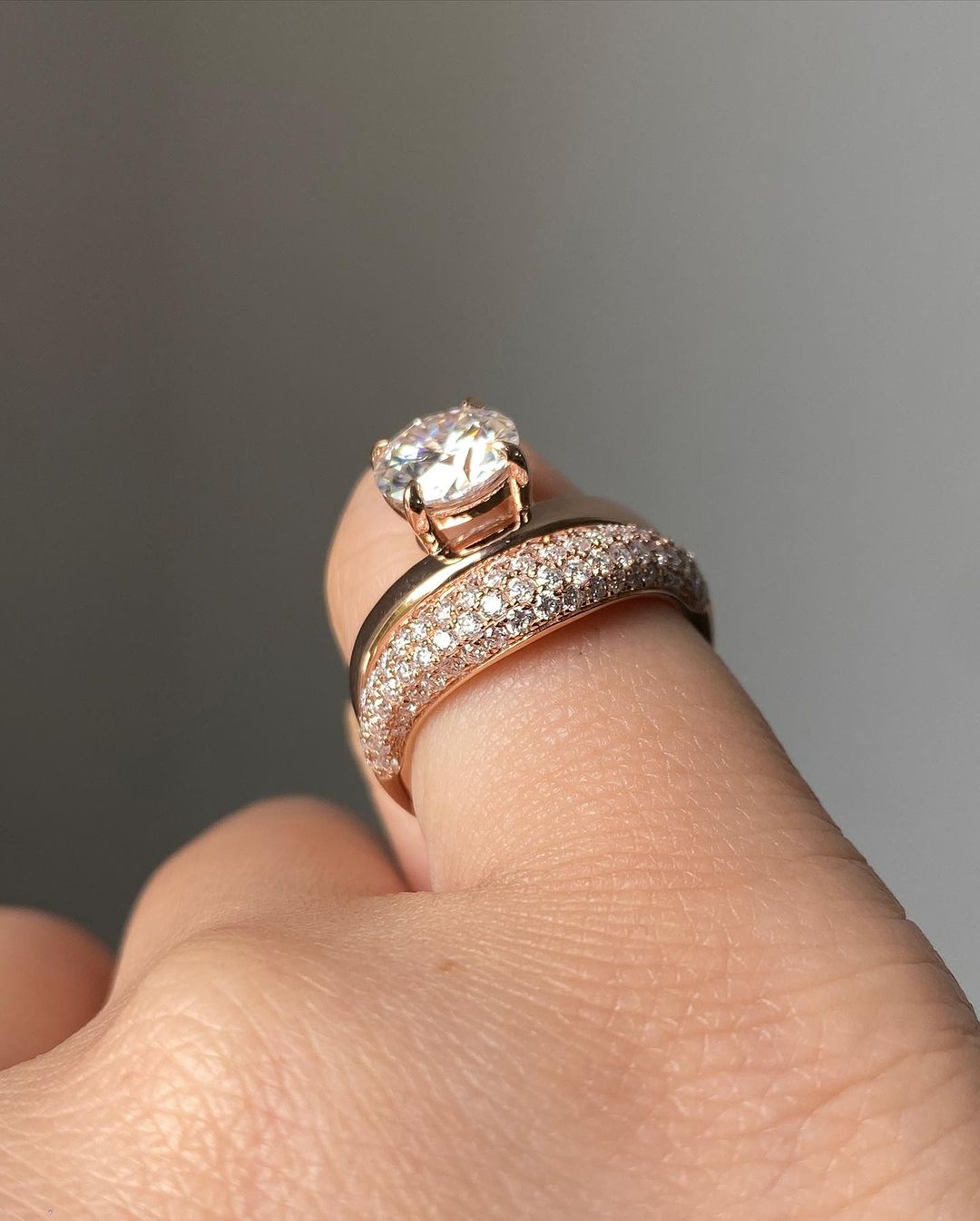 2.70Ct White Round Cut Solitaire Ring Set | Wedding Ring Set For Bridal | Special Occasion Ring Set