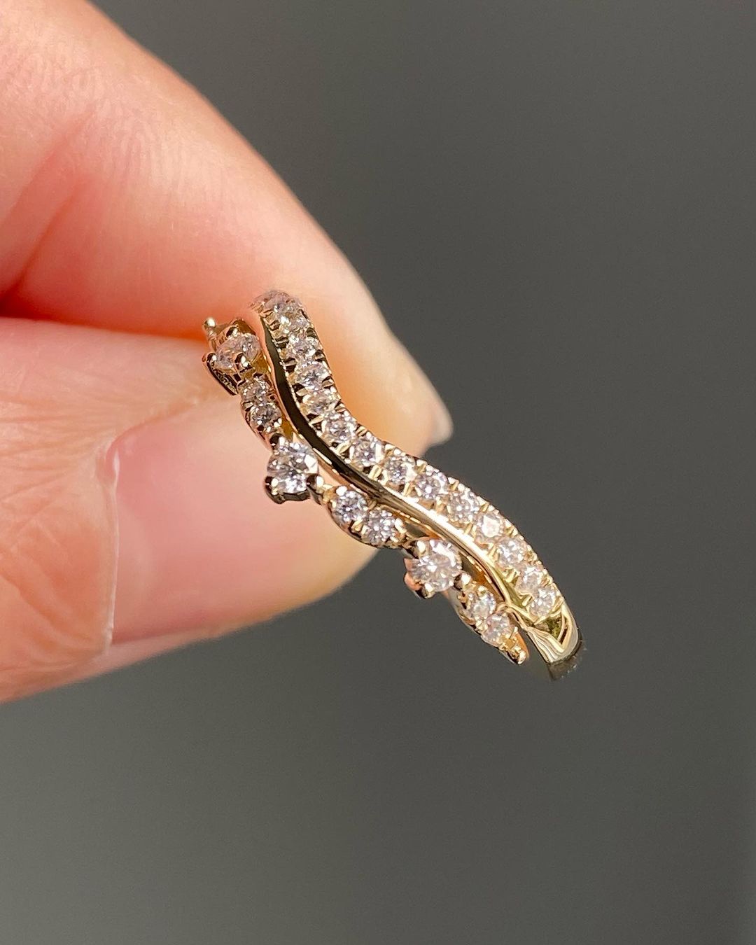 1.8Ct White Round Cut Prong Set And Half Eternity Band Ring | Everyday Wear Jewelry | Designer Band Ring For Her | Timeless Design