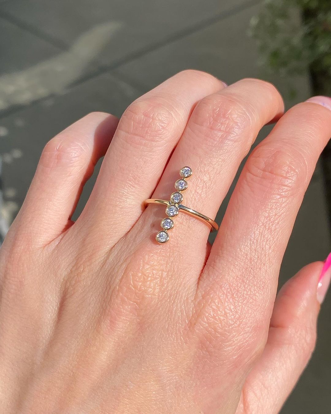 0.80Ct White Round Cut Bezel Ring |Promise Ring For Her | Classic Ring | Personalized Gift