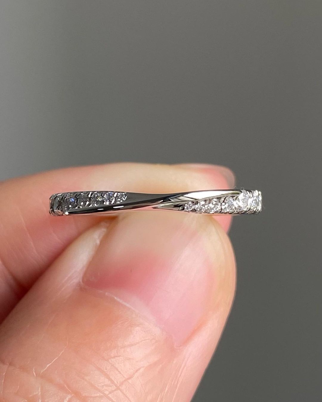1.90Ct White Round Cut Full Eternity Band Ring | Proposal Band Ring For Girlfriend | Daily Wear Band Ring | Classic Band Ring
