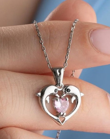 2.50Ct Light Pink Heart Cut Solitaire Pendant | Anniversary Gift Pendant For Wife | Proposal Pendant For Her | Everyday Wear Pendant For Women