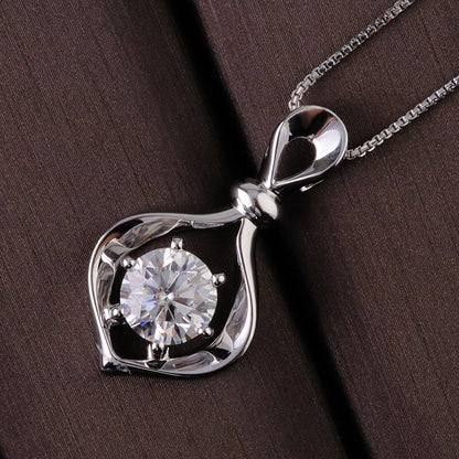 2.80Ct White Round Cut Solitaire Pendant | Delicate Pendant For Her | High Quality Jewelry | Stunning Pendant For Women