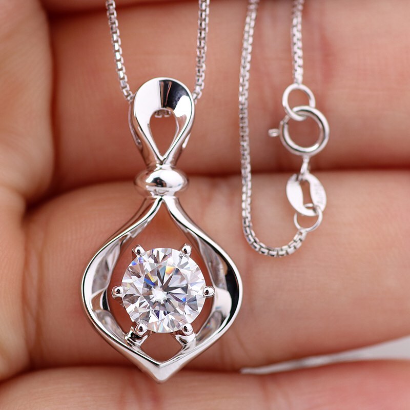 2.80Ct White Round Cut Solitaire Pendant | Delicate Pendant For Her | High Quality Jewelry | Stunning Pendant For Women