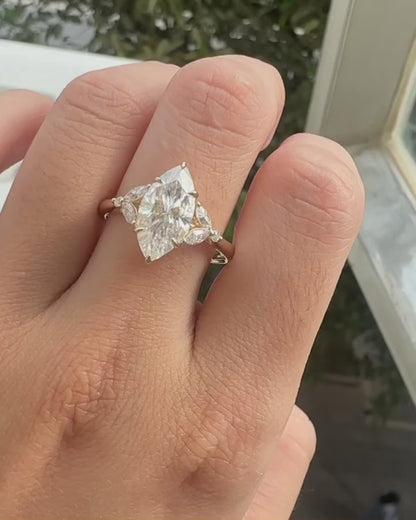 2.6Ct White Marquise Cut Solitaire Ring | Engagement Ring | Gift For Her | Occasion Ring